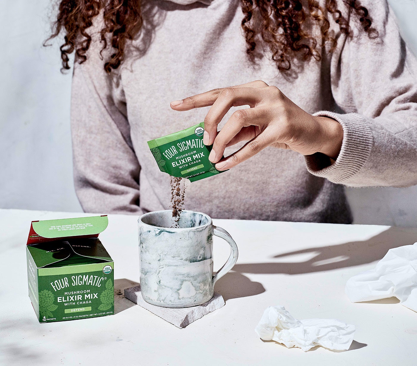 DEFEND Organic Chaga Mushroom Elixir Mix