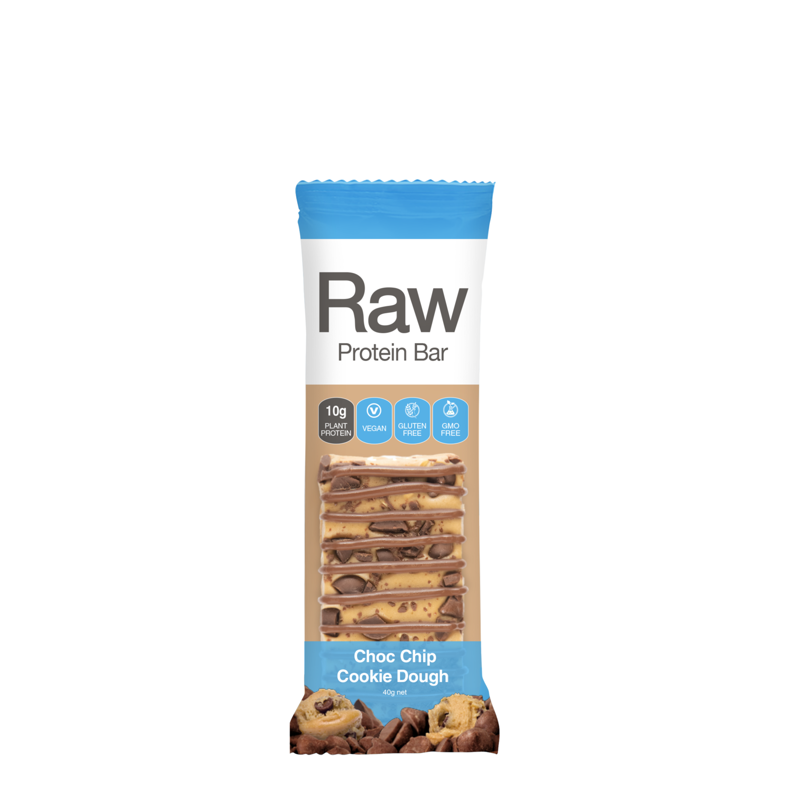Raw Protein Bar Choc Chip Cookie Dough