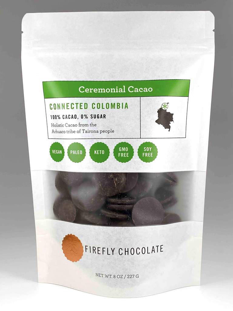 Ceremonial Cacao Discs: Connected Colombia SOLD OUT