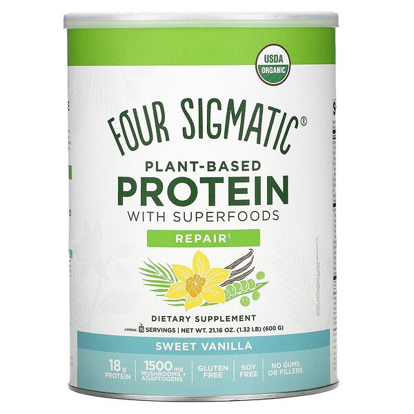 Organic Plant-Based Protein 'Vanilla'