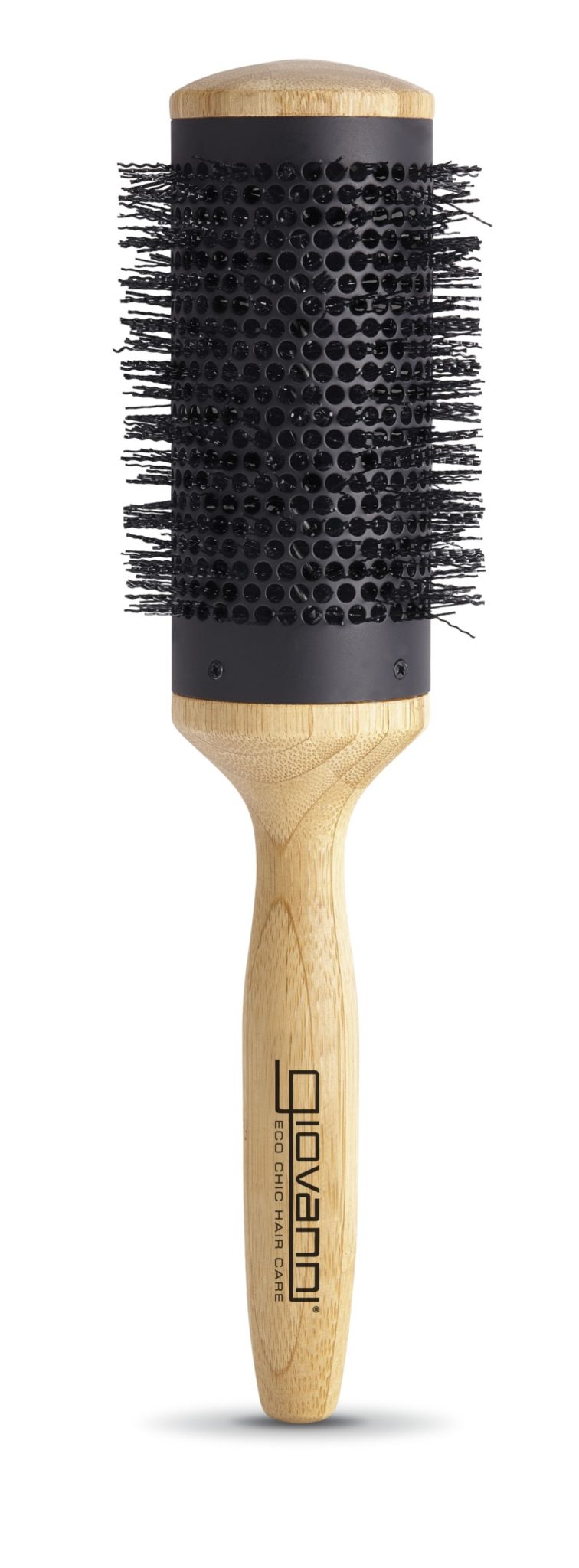 Bamboo Hair Brush Thermal Ceramic Coated