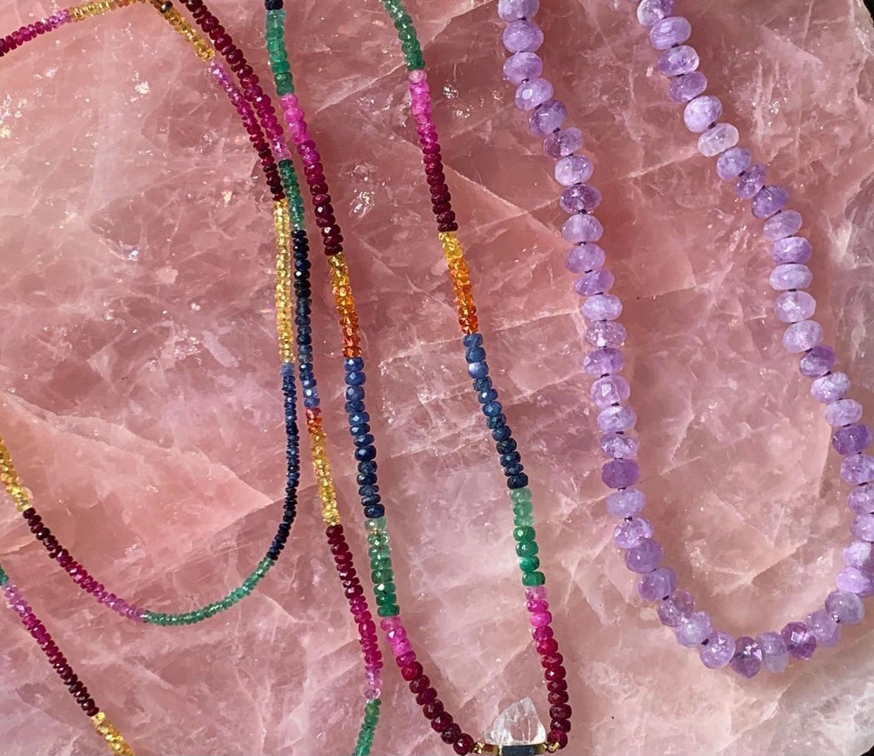 Oracle Lilac Amethyst Necklace SALE