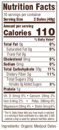 Organic Whole Medjool Dates