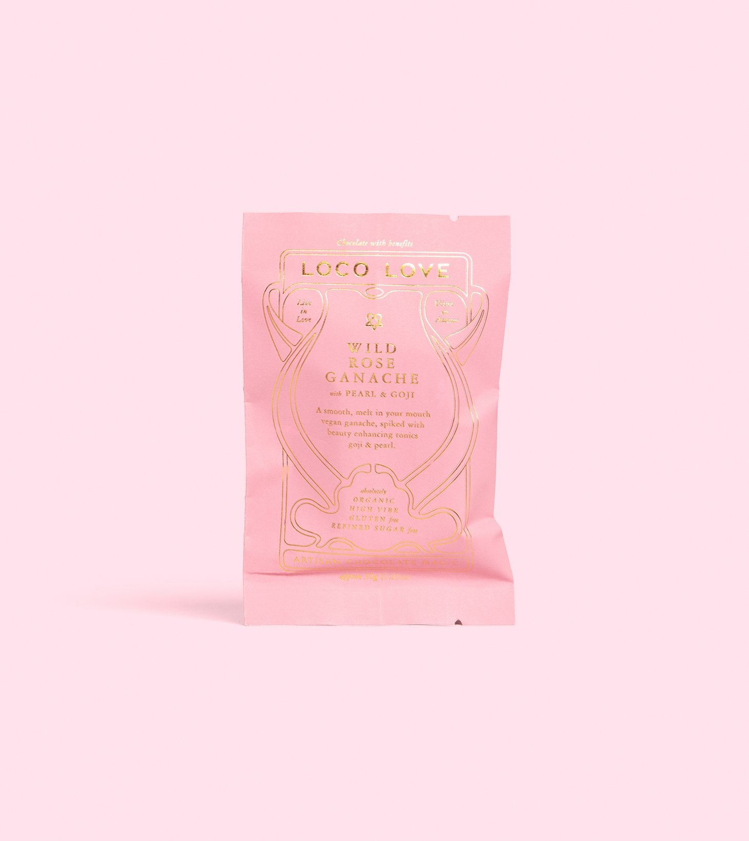 Wild Rose Ganache Chocolate Bar