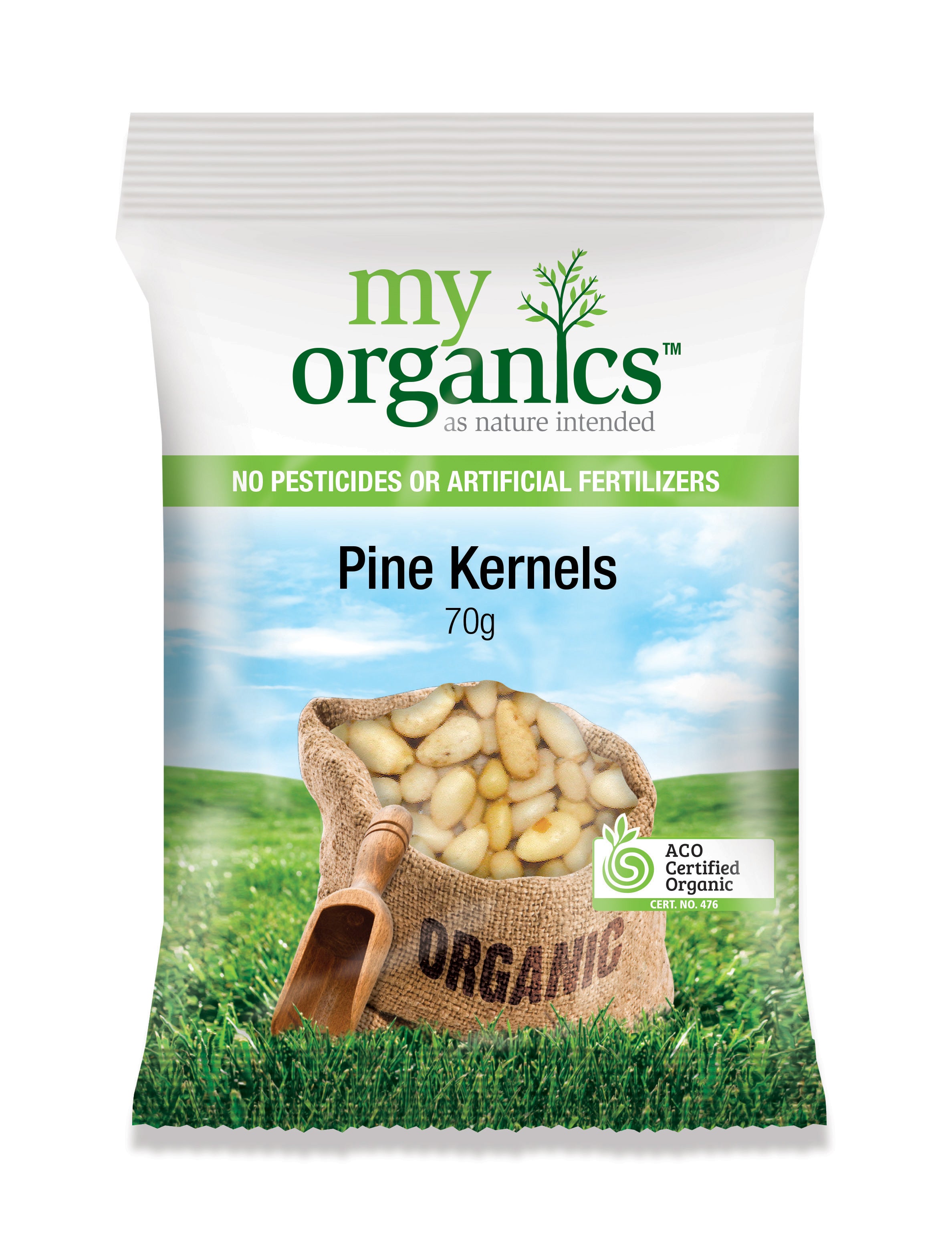 Organic Pine Nuts 70g