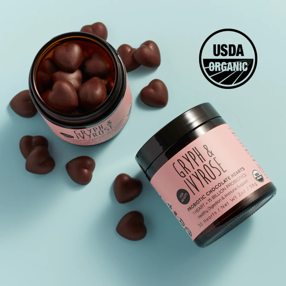 Chocolate Probiotic Hearts Sale