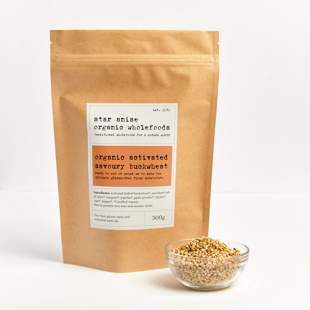 Organic Activated Savoury Buckwheat
