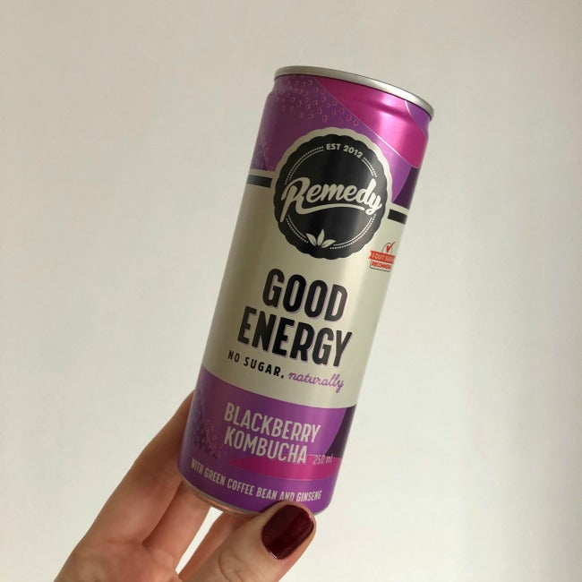 Good Energy: Blackberry Kombucha