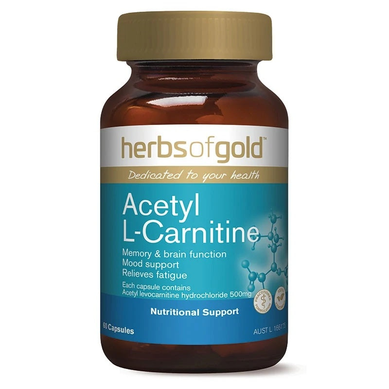 ACETYL L-CARNITINE 60 Capsules