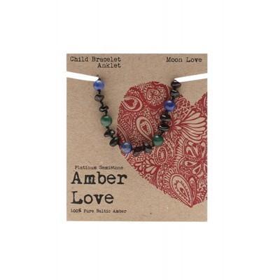 Amber Bracelet/Anklet MOON LOVE