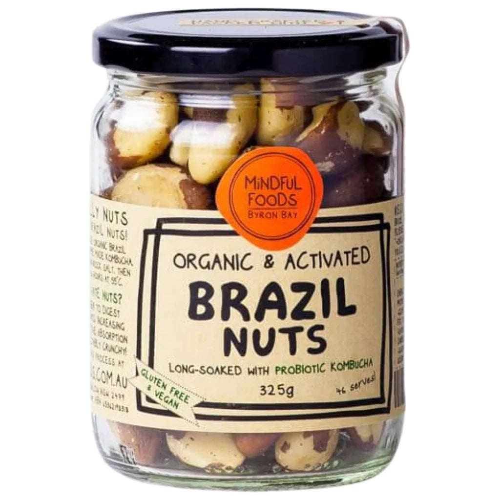 Brazil Nuts Organic Activated 300g Jar