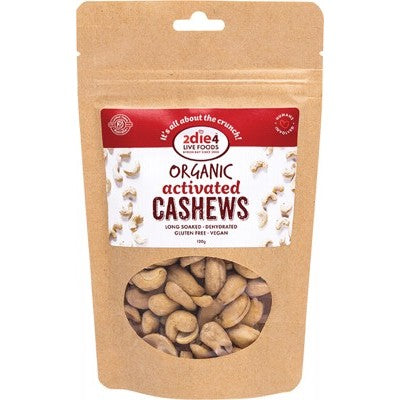 Organic Activated Cashews 120g