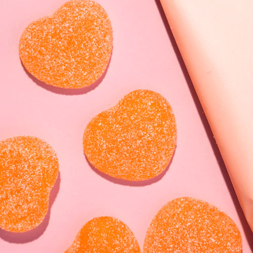Sour Peach Hearts