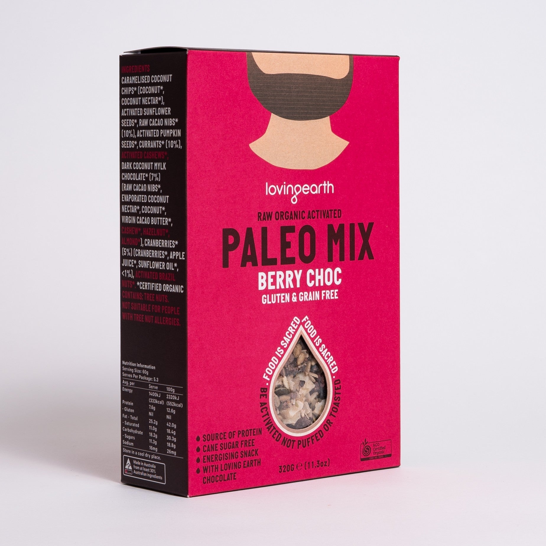 Paleo - Berry Choc Mix 320g