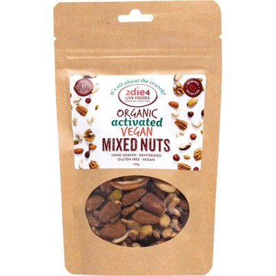 Organic Activated Vegan Mixed Nuts bag