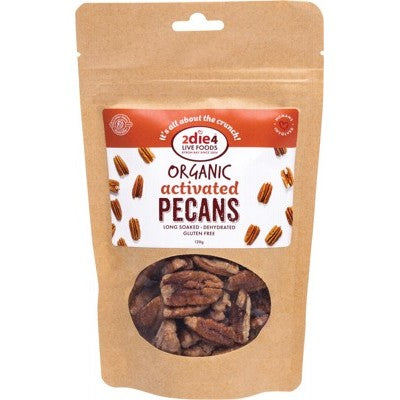 Organic Activated Pecans 120g