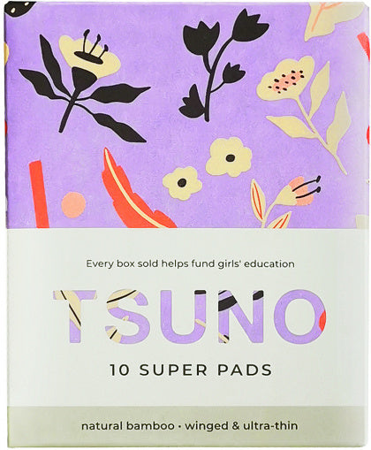 Natural Bamboo Super Pads